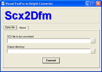 Scx2Dfm Screenshot